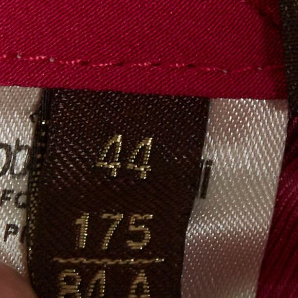 Roberto Cavalli Pink Floral Print Crepe Trousers M - Picture 6 of 7